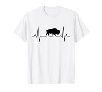 Bison Heartbeat Buffalo T-Shirt