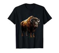 Bison Illustration Bison Animal Bison T-Shirt