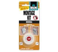 Bison Kit de montage Direct Grip Tape 19mm x 1.5m