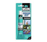 Bison Kit Tube de colle de contact universelle transparente ultra forte 50 ml