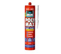 bison Polymax BS-1390-C-6300808 11215441 Colle de montage universelle et mastic avec adhérence finale extra élevée