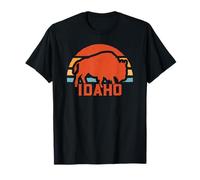 Bison rétro de l'Idaho T-Shirt