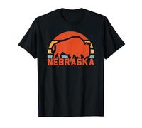 Bison rétro du Nebraska T-Shirt