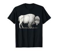 Bison Vintage Retro American Buffalo T-Shirt