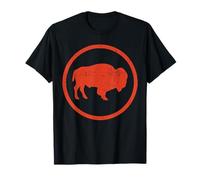 Bison Vintage Retro American Buffalo T-Shirt