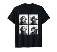 Bisons drôles avec lunettes de soleil Motif d'animaux Humour T-Shirt