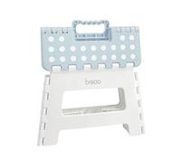 Bisoo Tabouret Marche Pied Pliable Enfant 22 cm, Douche, Toilette, WC, Bleu | Escabeau, repose-pieds, banc et rehausseur pliant en plastique, enfants et adultes : toilette, douche, placard haut, cuisine