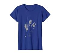 Bisou - Paul Stanley T-Shirt, Femme, Bleu Royal, XXL