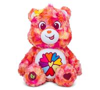 Bisounours 35cm Peluche Moyenne (Eco Friendly) - Flower Power Bear Pack Solide