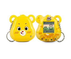 Bisounours Care Bears - Animal virtuel Funshine avec fonctionnalités Care Bear, écran 1,4", Animaux virtuels interactifs Portables pour Enfants, Jouet électronique de Collection, Batterie Incluse
