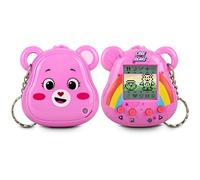Bisounours virtuel Care Bears - Cyber-animal de compagnie Cheer Bear avec fonctions de soins, écran 1,4", animaux virtuels interactifs portables pour enfants, jouet électronique de collection, batteri