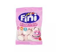 Bisous FRAISE - FINI- 90 Grammes - Halal - Sans gluten - Sans Matières grasses - Sans huile de palme - Bonbon - 704