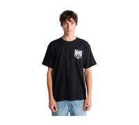 Bisous Skateboards - Bisous Blason T-shirt - Homme - Tops - Noir - Taille: M