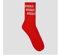 Bisous Skateboards Chaussettes hautes Socks X3 in Rouge Unique
