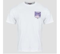Bisous Skateboards T-shirt T-shirt Blason in Blanc EU L