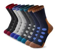 BISOUSOX Chaussettes en Laine Thermiques pour Enfant - 4 à 12 Ans, Chaudes et Épaisses de Ski, Douces pour Garçons, Cadeau