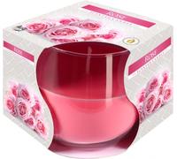 BISPOL Aura 24H Bougie parfumée en verre Rose
