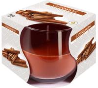 BISPOL Aura 24H CYNAMON bougie parfumée en verre