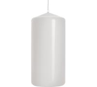 BISPOL bougie cylindrique Aura 20H 10CM SW50/100 BLANC