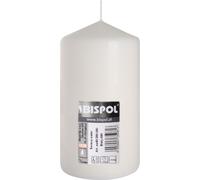 BISPOL bougie cylindrique Aura 66H 15CM SW80/150 BLANC