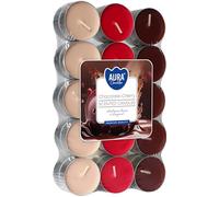 Bispol Bougies chauffe-plats Parfum Lot de 30 - Chocolate Cherry