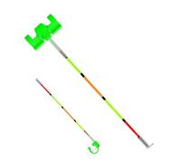 Bissanziger - Alarme de canne transparente pour morsure de poisson, indicateur sensible pour les pêcheurs | Les fans de nuit des débutants