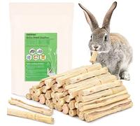 Bissap Bâtons de bambou doux de 700 g pour lapins, jouets à mâcher pour lapins, hamster, chinchilla cochon d'Inde, lapin, écureuil, petits animaux, friandises naturelles, bâtonnets à mâcher pour