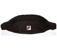 FILA Double Fermeture éclair Bissau en Toile enduite, Sac Banane Mixte, Black Beauty, Einheitsgröße