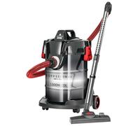 Bissell Aspirateur MultiClean Wet & Dry Drum Gris, Rouge