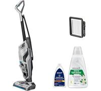 BISSELL CrossWave C3 Pro, Aspirateur Balai Laveur à Câble, Aspire, Lave et Sèche, Nettoyeur Eau Poussière, Extraction Puissante des Taches Humides et Sèches, Nettoyeur 3en1 pour Multi-surfaces, 3555N