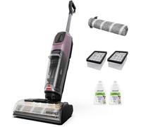 BISSELL CrossWave OmniForce EdgeFind, aspirateur laveur sans fil, LED détectant les poils, nettoyage au plus près du mur