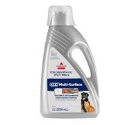BISSELL CrossWave Pet Pro Oxy, pour tous les appareils BISSELL CrossWave, 2 L, solution de nettoyage multi-surfaces boostée au peroxyde d'hydrogène, technologie d'élimination des odeurs, 4019M