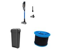 Bissell Lot de Produits - Aspirateur sans Fil PowerClean FurFinder + Batterie PowerClean 2000mAh + Filtre HEPA pour PowerClean FurFinder™ & FurGuard™ (4089N, 4142 & 4245)