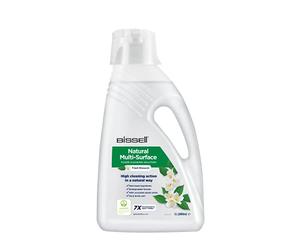 BISSELL Natural Multi-Surface, 2 Litre Formule Nettoyante, Dissout les Odeurs d'Animaux, Nettoyez et Rafraîchissez, Pour CrossWave, SpinWave, SpinWave Robot et HydroWave, 30961