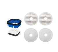 BISSELL Set d'Accessoires pour SpinWave + Vac - Lingettes Lavables et Réutilisables avec Filtre - Inclus Tampons Rugueuses, Douces et Filtre - Rechanges - Idéal pour les Séries SpinWave + Vac - 3887