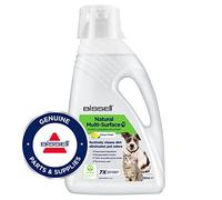 BISSELL Solution de Nettoyage Natural Multi-Surface Pet, 2 Formule Nettoyante, pour CrossWave, SpinWave, SpinWave Robot et HydroWave, Haut Pouvoir Nettoyant à Action Naturelle, 31221
