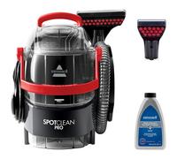 Bissell SpotClean Pro machine de nettoyage de tapis À la main Profond Noir, Rouge et Transparent