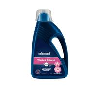 BISSELL Wash & Refresh with Febreze Blossom & Breeze, pour les shampouineuses verticales pour moquettes/tapis BISSELL, 1,5 L, solution de nettoyage pour moquettes tapis avec Febreze, 1078N