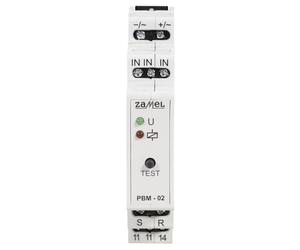 Bistabiles (Impuls-) Relais 24V AC/DC typ: PBM-02/24V