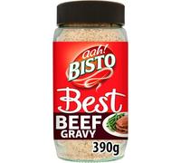 Bisto Meilleurs granulés de sauce au bœuf préparés avec du vrai jus de viande, pot de 390 g (paquet de 1) (l'emballage peut varier)