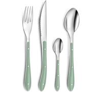 Bistro 1-2-3 - Ménagère 24 pièces Vert d'eau