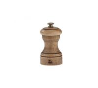 PEUGEOT Moulin à sel Bistro Antique 10 cm – Bois PEFC – Réglage classique – Fabrication française