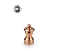 PEUGEOT - Moulin à Sel Bistro Chef 10 cm - Réglage Classique - Innovation Sel Glace, Mécanisme Zirlion - En Inox - Fabrication Française - Coloris Cuivré