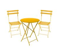 Bistro Métal - Ensemble de jardin chair WxHxD 42x82x39cm