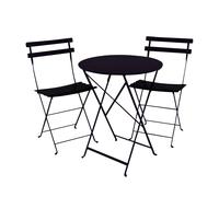 Bistro Métal - Ensemble de jardin chair WxHxD 42x82x39cm