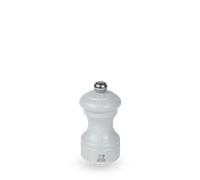 Bistro Moulin à poivre manuel en bois laqué, gris perle 10 cm - 4in.
