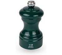 Bistro Moulin à poivre manuel en bois laqué, vert forêt, 10 cm - 4in. Vert G