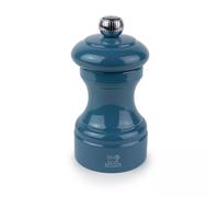 Peugeot - Bistro Moulin à Sel Manuel En Bois Laquã©, Bleu Pacifique, 10 Cm - 4' - Bleu