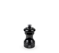 PSP Peugeot – Moulin à sel manuel 4' bistro G – Bois laqué, noir, 10 cm