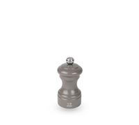 PEUGEOT Moulin à sel Bistro 10 cm – Réglage classique – Bois PEFC – Laqué gris taupe